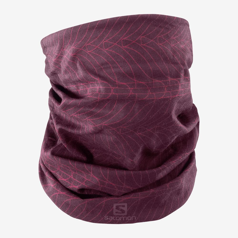 Bonnets Salomon Homme Violette - Salomon NECK&HEAD LIGHT GAITER - France (1648-SEPGR)